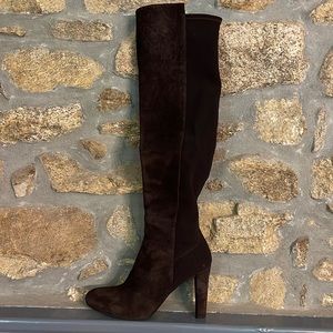 Stuart Weitzman Demitone Cola Suede